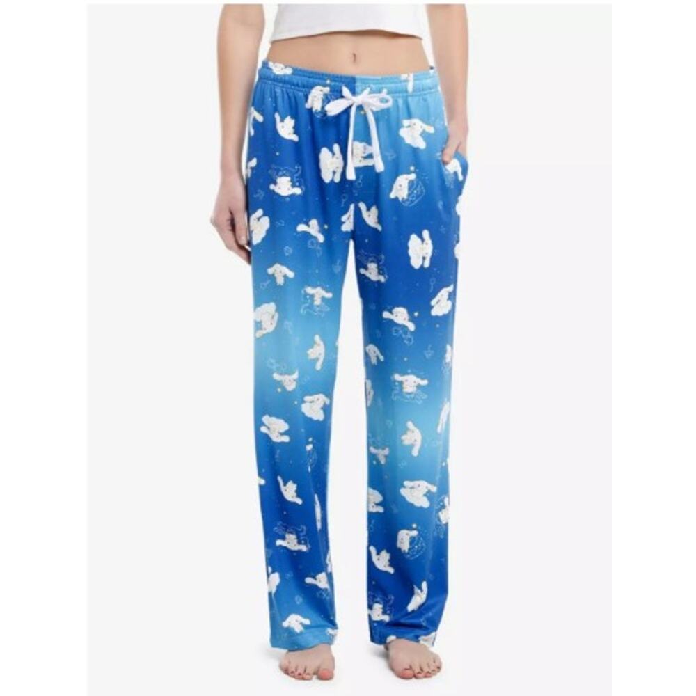 Cinnamoroll Starry Nights Sleep Pants w/ Pockets by Sanrio - Size Small